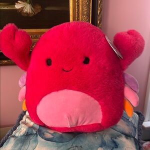 NWT KellyToy Squishmallows Cyra Fuzzamallow 🦀
